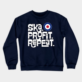 Ska Profit Repeat RAF Circle Mod Crewneck Sweatshirt